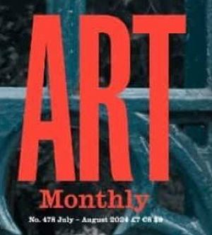 Art Monthly masthead July/Aug 2024